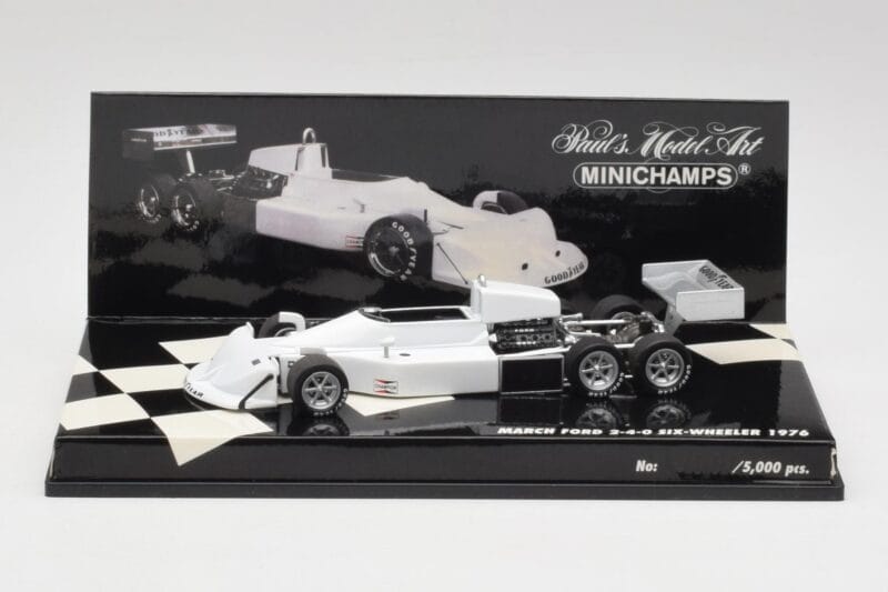 March 2-4-0 Six Wheeler #12 F1 1976 Minichamps 1:43 436760699 Метал