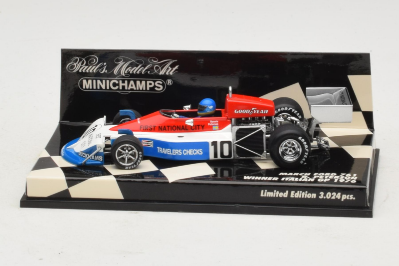March 761 Ford R. Peterson Winner Italian GP 1976 Minichamps 1:43 430760010 Метал