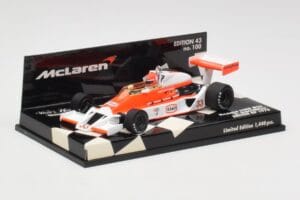 McLaren Ford M26 B. Giacomelli British GP 1978 Minichamps 1:43 530784333 Метал — снимка 2 от 5