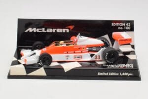 McLaren Ford M26 B. Giacomelli British GP 1978 Minichamps 1:43 530784333 Метал