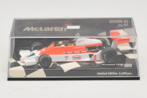 McLaren M26 Ford J. Hunt F1 1977 Minichamps 1:43 530774301 Метал — снимка 5 от 5