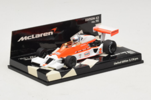 McLaren M26 Ford J. Mass F1 1977 Minichamps 1:43 530774302 Метал — снимка 2 от 5