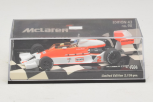 McLaren M26 Ford J. Mass F1 1977 Minichamps 1:43 530774302 Метал — снимка 5 от 5