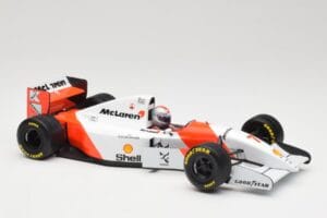 McLaren Ford MP4/8 #7 M. Andretti European GP 1993 Minichamps 1:18 530931827 Смола — снимка 4 от 7