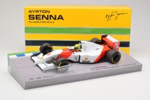 McLaren Ford MP4/8 #8 A. Senna Winner Australian GP 1993 Minichamps 1:18 543933838 Метал — снимка 7 от 7