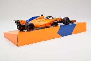 McLaren MCL33 #14 F. Alonso Canadian Grand Prix 300th Start 2018 Minichamps 1:18 533184014 Метал — снимка 3 от 6