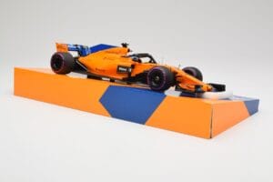 McLaren MCL33 #14 F. Alonso Canadian Grand Prix 300th Start 2018 Minichamps 1:18 533184014 Метал — снимка 4 от 6