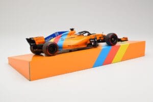 McLaren MCL33 Renault #14 F. Alonso Abu Dhabi GP 2018 Minichamps 1:18 533183914 Смола — снимка 3 от 7