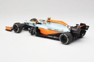 McLaren MCL35M #4 L. Norris Monaco GP 2021 Minichamps 1:18 530212404 Метал — снимка 5 от 7