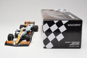 McLaren MCL35M #4 L. Norris Monaco GP 2021 Minichamps 1:18 530212404 Метал — снимка 7 от 7