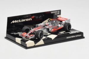 McLaren Mercedes MP4-23 #23 H. Kovalainen Showcar 2008 Minichamps 1:43 530084393 Метал — снимка 2 от 5
