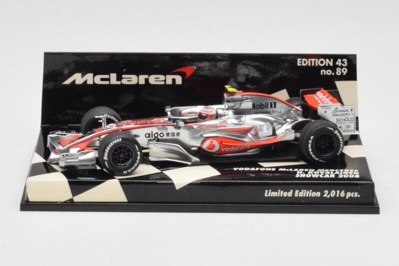 McLaren Mercedes MP4-23 #23 H. Kovalainen Showcar 2008 Minichamps 1:43 530084393 Метал