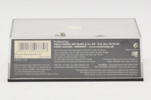 McLaren MP4-20 Mercedes A. Wurz F1 2005 Minichamps 1:43 530054355 Метал — снимка 5 от 5