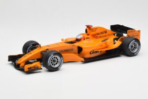 McLaren Mercedes MP4-20 G. Paffett F1 Test Car 2006 Minichamps 1:18 B66962342 Метал