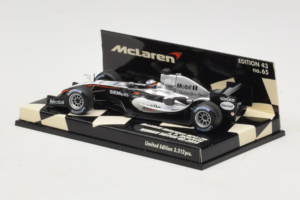 McLaren MP4-20 Mercedes #10 J.P. Montoya British GP Winner F1 2005 Minichamps 1:43 530054320 Метал — снимка 3 от 5