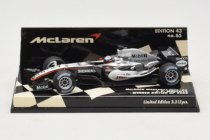 McLaren MP4-20 Mercedes #10 J.P. Montoya British GP Winner F1 2005 Minichamps 1:43 530054320 Метал