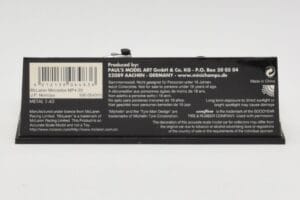 McLaren Mercedes MP4-20 #10 J-P. Montoya Race Car 2005 Minichamps 1:43 530054310 Метал — снимка 4 от 5