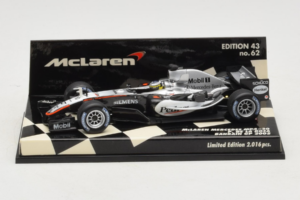 McLaren MP4-20 Mercedes P. de la Rosa F1 2005 Minichamps 1:43 530054315 Метал