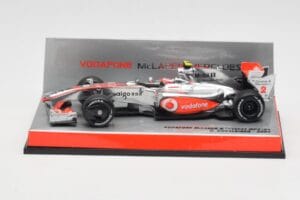McLaren Mercedes MP4-24 #2 H. Kovalainen Race Car 2009 Minichamps 1:43 503094302 Метал