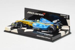 McLaren MP4-19B #5 D. Coulthard F1 2004 Minichamps 1:43 530044315 Метал — снимка 2 от 5