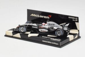 McLaren MP4-19B #6 K. Raikkonen F1 2004 Minichamps 1:43 530044316 Метал — снимка 2 от 5