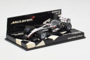 McLaren MP4-19B #6 K. Raikkonen F1 2004 Minichamps 1:43 530044316 Метал — снимка 3 от 5