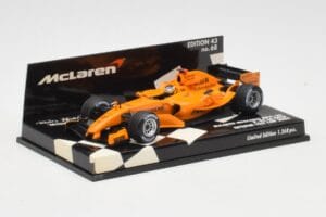 McLaren MP4/20 P. de la Rosa 2006 Minichamps 1:43 530064394 Метал — снимка 2 от 5