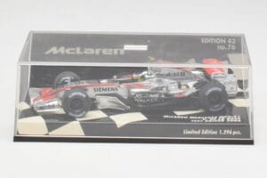 McLaren MP4-21 P. de la Rosa Test 2006 Minichamps 1:43 530064343 Метал — снимка 4 от 5