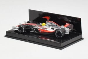 McLaren MP4-22 L. Hamilton F1 Showcar 2007 Minichamps 1:43 530074372 Метал — снимка 2 от 5