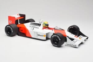 McLaren Honda MP4/4 Marlboro #12 A. Senna F1 World Champion 1988 Minichamps 1:12 540881212 Метал — снимка 4 от 6