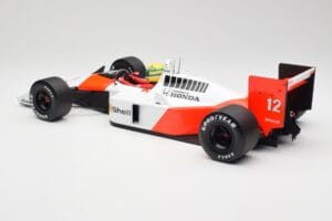 McLaren Honda MP4/4 Marlboro #12 A. Senna F1 World Champion 1988 Minichamps 1:12 540881212 Метал — снимка 5 от 6