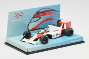 McLaren MP4/5 T. Sato Demonstration Run 2002 Minichamps 1:43 518020102 Метал — снимка 2 от 5