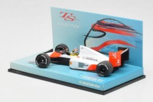 McLaren MP4/5 T. Sato Demonstration Run 2002 Minichamps 1:43 518020102 Метал — снимка 3 от 5