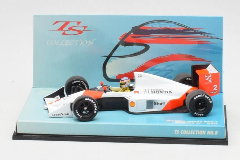 McLaren MP4/5 T. Sato Demonstration Run 2002 Minichamps 1:43 518020102 Метал