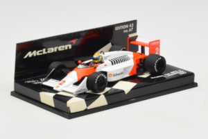 McLaren MP4/3 TAG #12 S. Johansson F1 1987 Minichamps 1:43 530874302 Метал — снимка 2 от 4