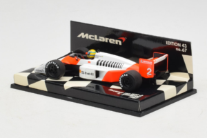 McLaren MP4/3 TAG #12 S. Johansson F1 1987 Minichamps 1:43 530874302 Метал — снимка 3 от 4