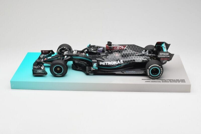Mercedes AMG Petronas W11 #44 L. Hamilton Winner British GP 2020 Minichamps 1:18 113200444 Метал