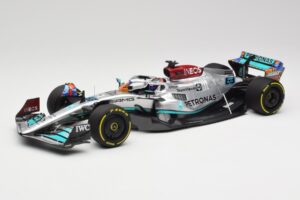 Mercedes AMG W13 E Performance Petronas #63 G. Russell Miami GP 2022 Minichamps 1:18 110220563 Метал