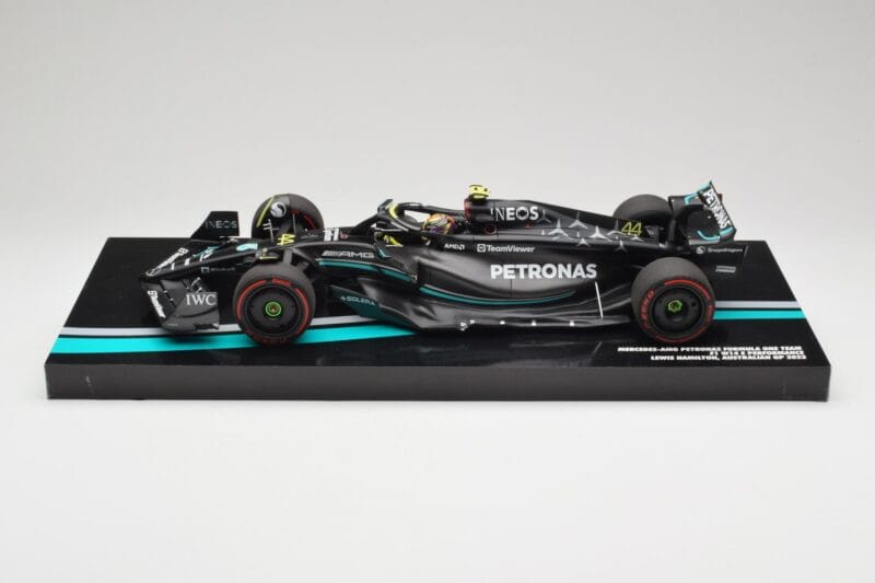 Mercedes AMG W14 E Performance Petronas #44 L. Hamilton Australian GP 2023 Minichamps 1:18 113230144 Смола