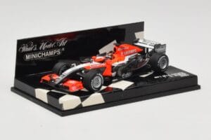 MF1 Toyota M16 #20 C. Albers F1 2006 Minichamps 1:43 400060019 Метал — снимка 2 от 5
