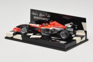MF1 Toyota M16 #20 C. Albers F1 2006 Minichamps 1:43 400060019 Метал — снимка 3 от 5