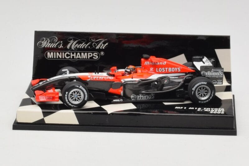 MF1 Toyota M16 #20 C. Albers F1 2006 Minichamps 1:43 400060019 Метал