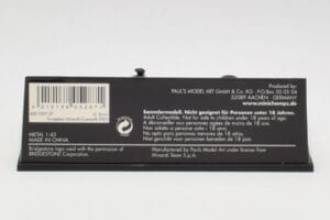 Minardi Cosworth PS03 #19 G. Bruni F1 2003 Minichamps 1:43 400030139 Метал — снимка 4 от 5