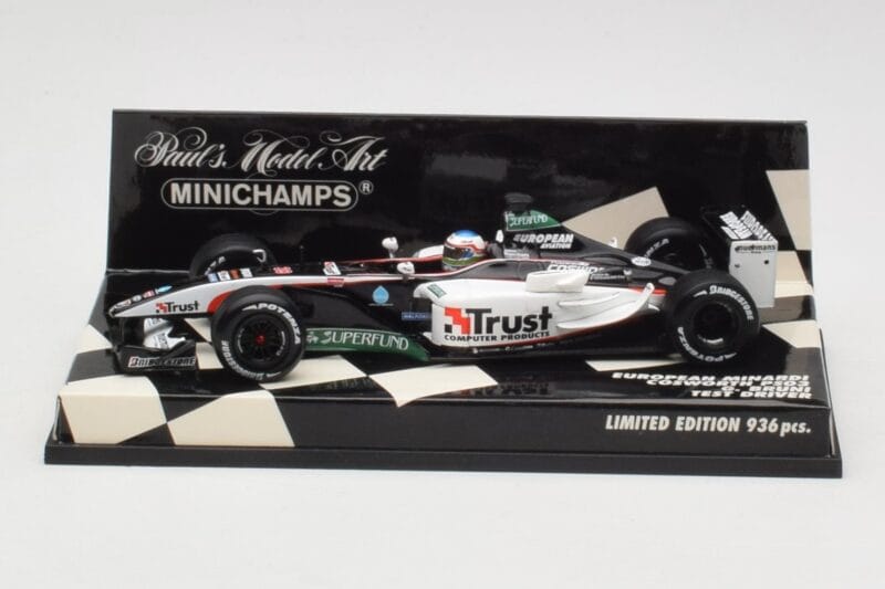 Minardi Cosworth PS03 #19 G. Bruni F1 2003 Minichamps 1:43 400030139 Метал