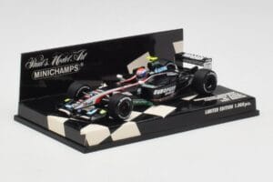 Minardi Cosworth PS03 M. Bobbi Test Car 2003 Minichamps 1:43 400030039 Метал — снимка 3 от 5