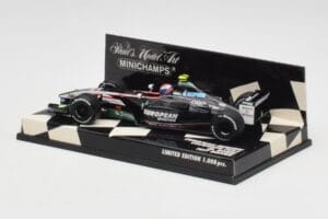 Minardi Cosworth PS03 M. Bobbi Test Car 2003 Minichamps 1:43 400030039 Метал — снимка 4 от 5