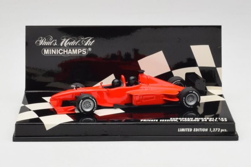 Minardi F1X2 Fiorano Test 2002 Minichamps 1:43 400020510 Метал