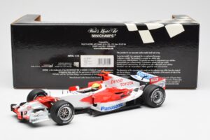 Panasonic Toyota Racing TF106 #8 R. Schumacher F1 2006 Minichamps 1:18 100060007 Метал — снимка 6 от 6