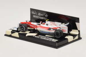 Toyota TF109 #10 T. Glock Panasonic Toyota Racing Australian GP 2009 Minichamps 1:43 400090010 Метал — снимка 3 от 5