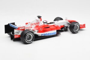 Toyota TF106 Panasonic Toyota Racing J. Trulli F1 Presentation 2006 Minichamps 1:18 AM59554H Метал — снимка 2 от 6